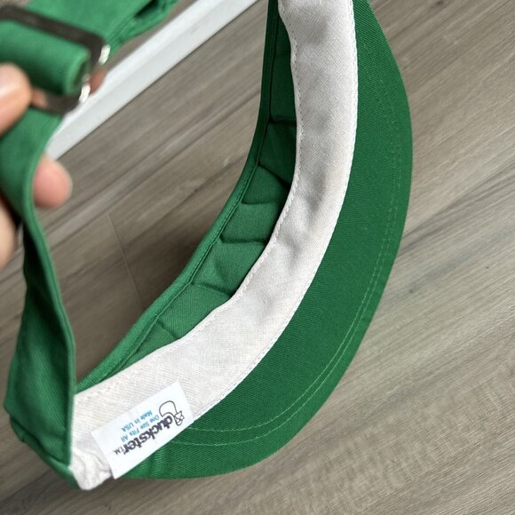 Vintage Windsor Parke‎ Golf Club Golf Visor Hat Duckster USA Made Green Rare - Picture 6 of 8